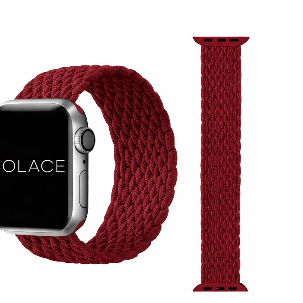 Solace Imperium V2 Loop Watch Band for Apple, Size S Fire Engine Red, New